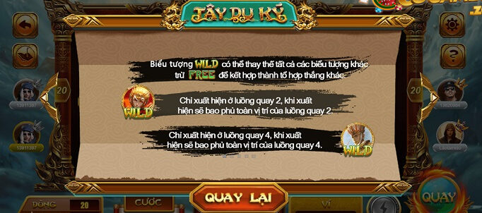 Game nổ hũ Tây Du Ký trên Vinbet không chỉ hấp dẫn bởi giải thưởng mà còn bởi chủ đề huyền thoại Tây Du Ký