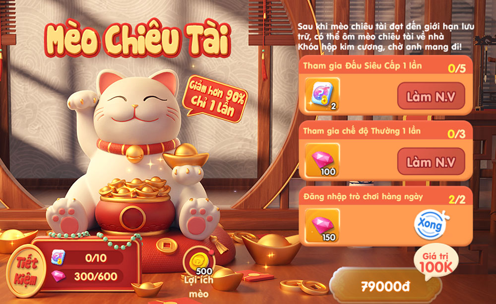 nổ hũ Mèo Chiêu Tài